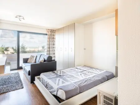 La Digue : appartement vue mer à Sint-Idesbald, pieds dans le sable : photo 10