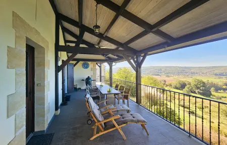 Maison 5 chambres avec terrasse, vue Dordogne : photo 2