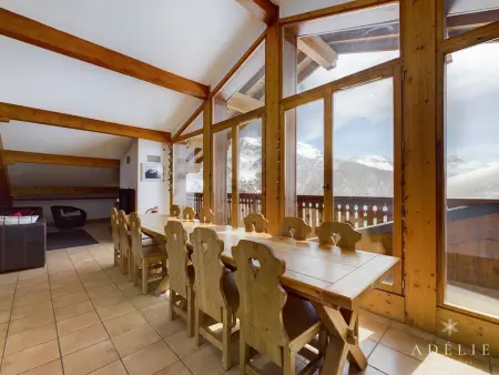Penthouse duplex 14 pers. avec cheminée, Montvalezan-La Rosière : photo 3