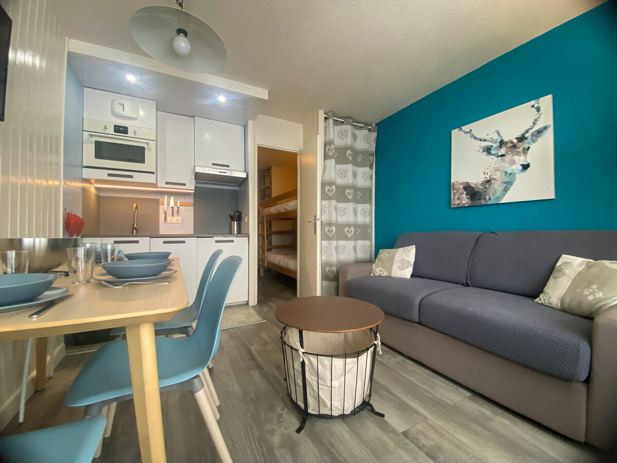 Studio 4 pers Tignes, balcon vue montagne et lac - Photo 3
