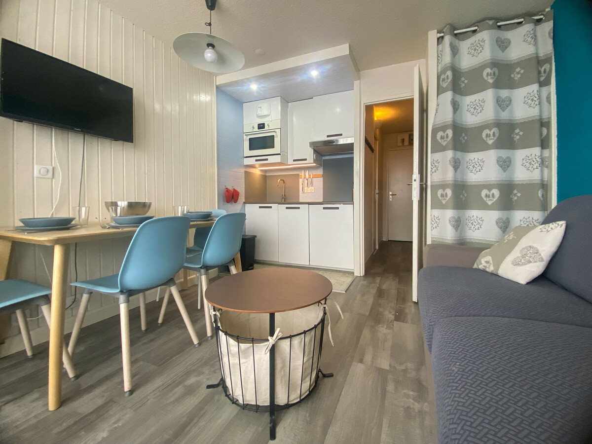 Studio 4 pers Tignes, balcon vue montagne et lac - Photo 4