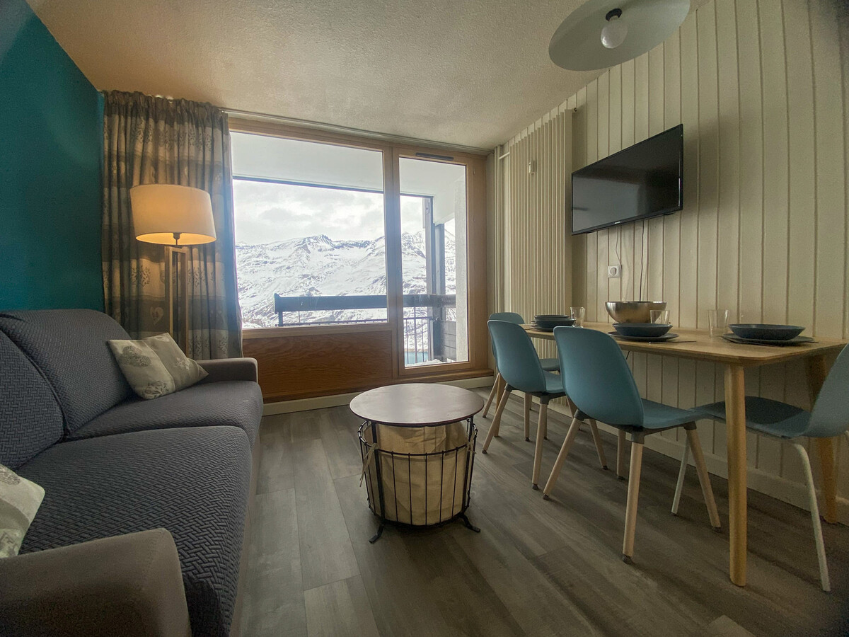 Studio 4 pers Tignes, balcon vue montagne et lac - Photo 7