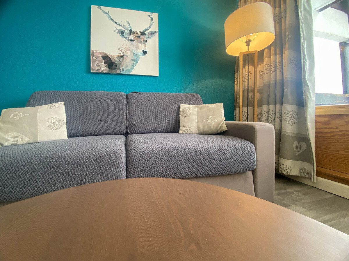 Studio 4 pers Tignes, balcon vue montagne et lac - Photo 8