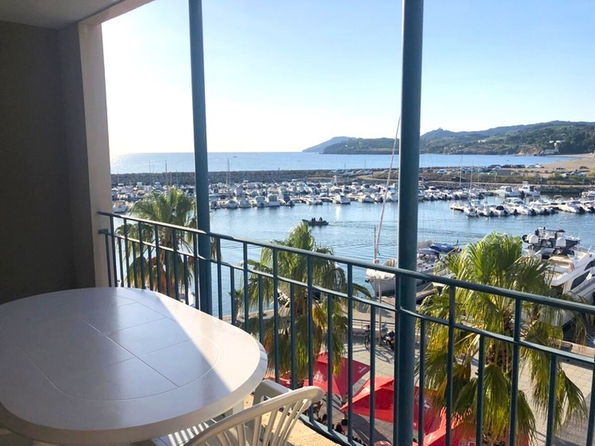 Appartement 6 pers. Port d'Argelès, loggia vue mer - Photo 2