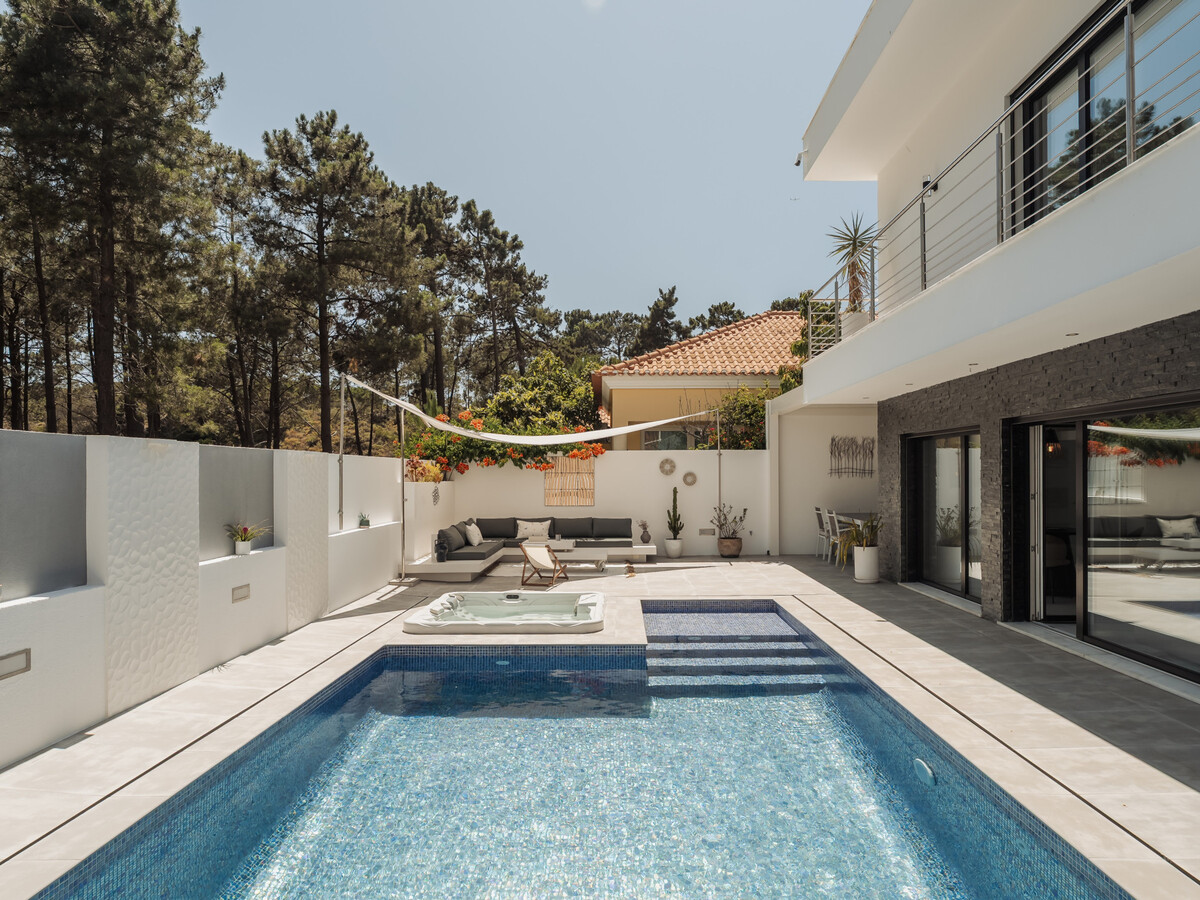 Villa 4 chambres avec piscine et jacuzzi à Aroeira - Photo 36