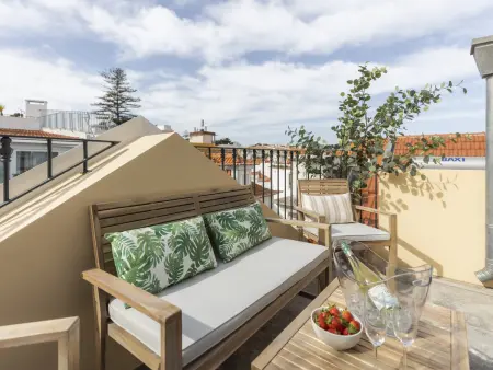 Maison 3 chambres à Cascais, terrasse avec vue sur la baie : photo 5