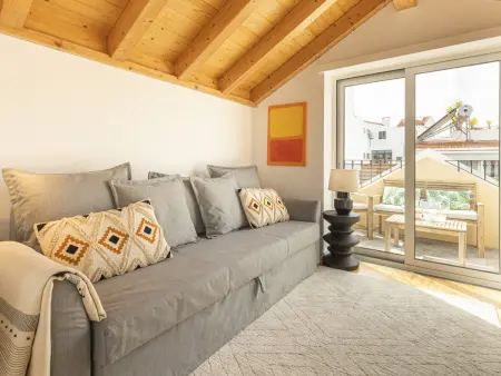 Maison 3 chambres à Cascais, terrasse avec vue sur la baie : photo 19