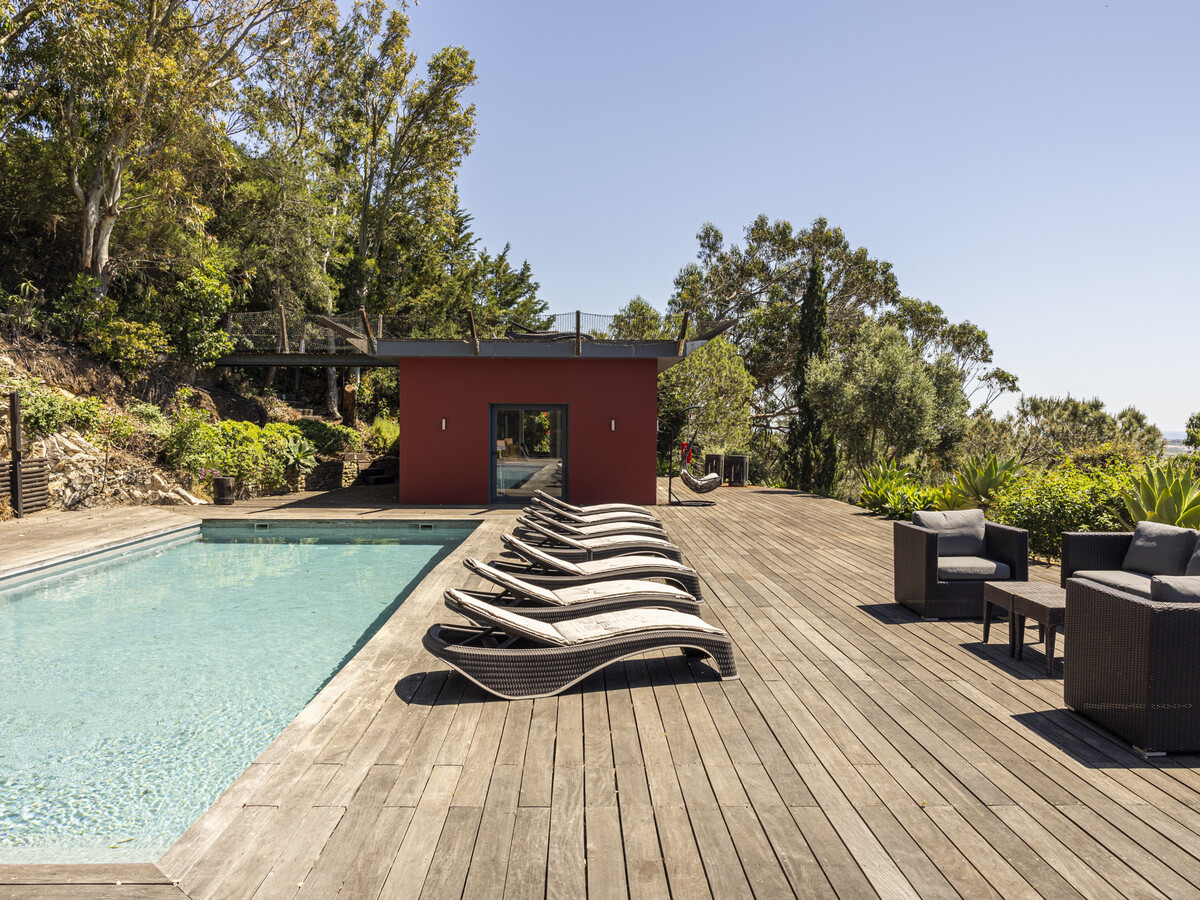Villa contemporaine 5 chambres, piscine chauffée, vue océan - Photo 11