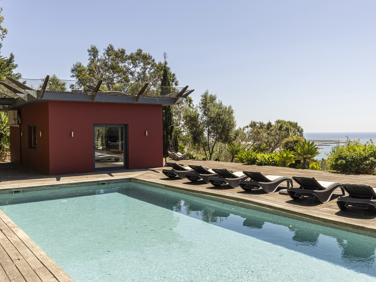 Villa contemporaine 5 chambres, piscine chauffée, vue océan - Photo 13
