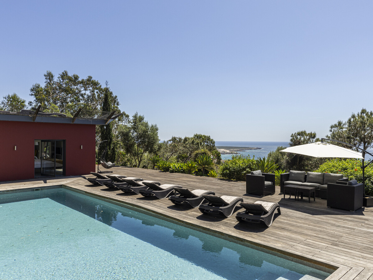 Villa contemporaine 5 chambres, piscine chauffée, vue océan - Photo 14