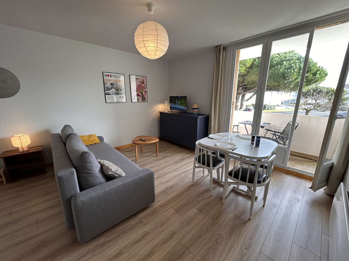 Studio avec cabine et balcon à 400 m de la plage - Photo 1