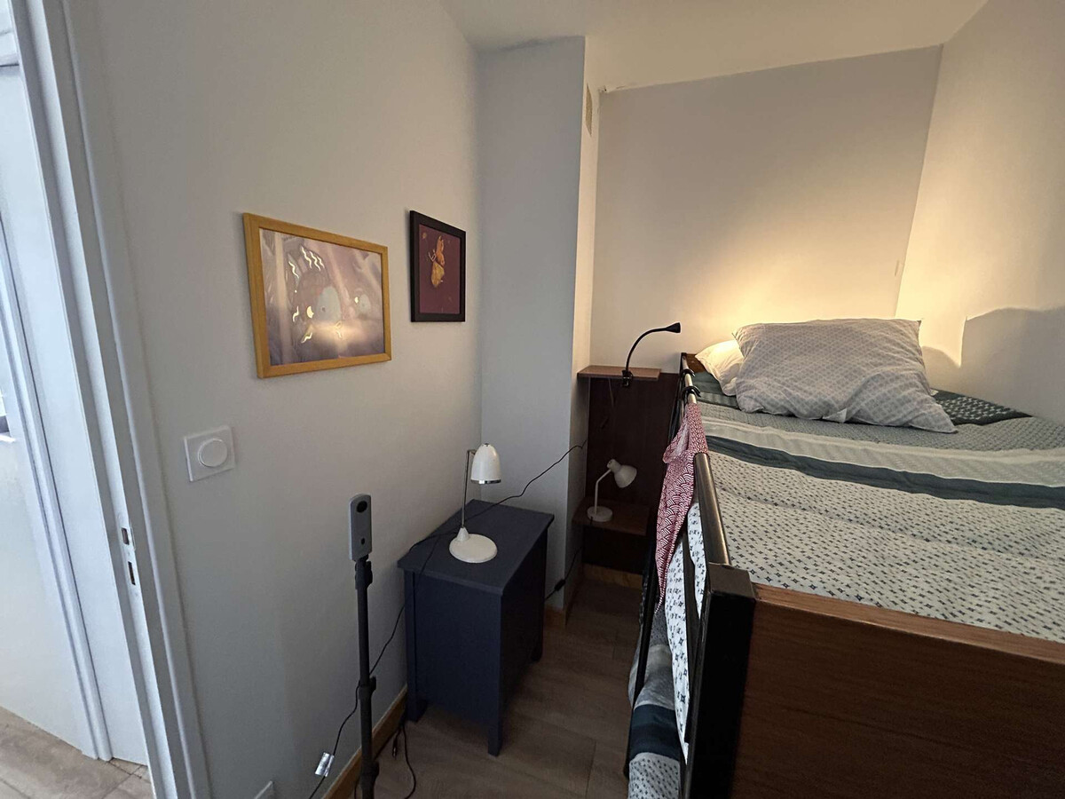 Studio avec cabine et balcon à 400 m de la plage - Photo 10