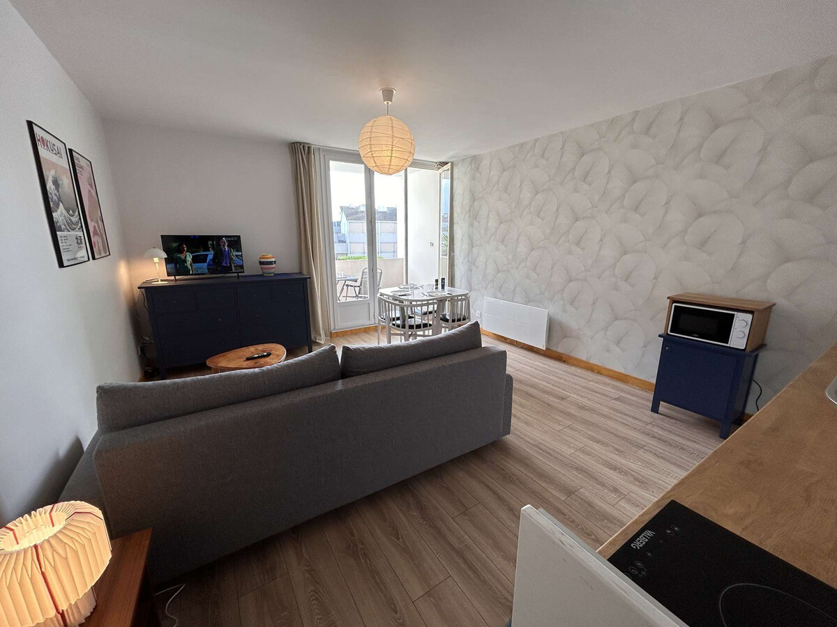 Studio avec cabine et balcon à 400 m de la plage - Photo 13