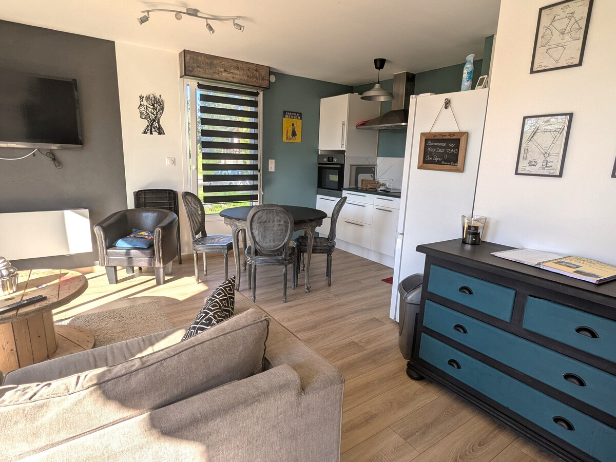 Le Kosy des Toms – Gîte 50m² vue Vosges à Bertrichamps - Photo 9