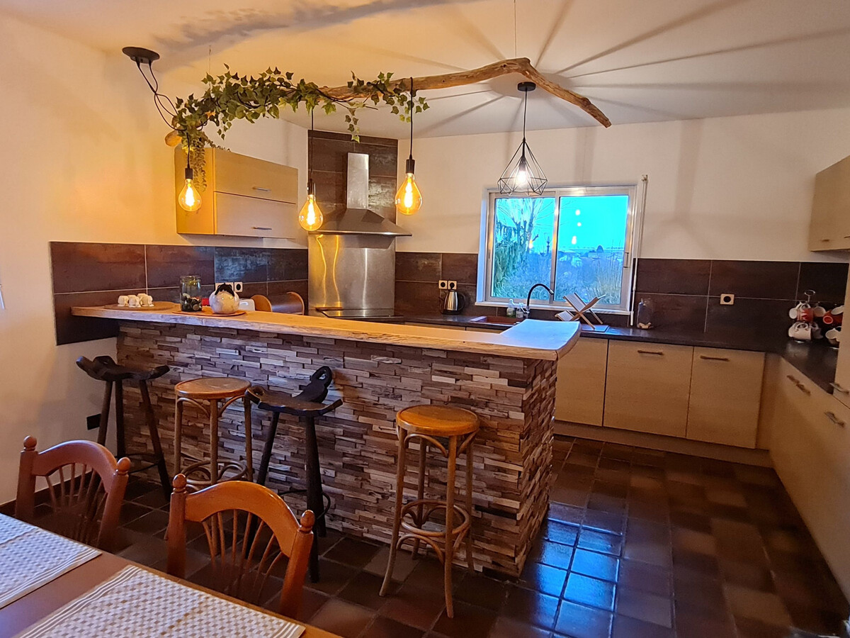 Gîte 150 m² éco-village, 3 ch., poêle & clim - Photo 3