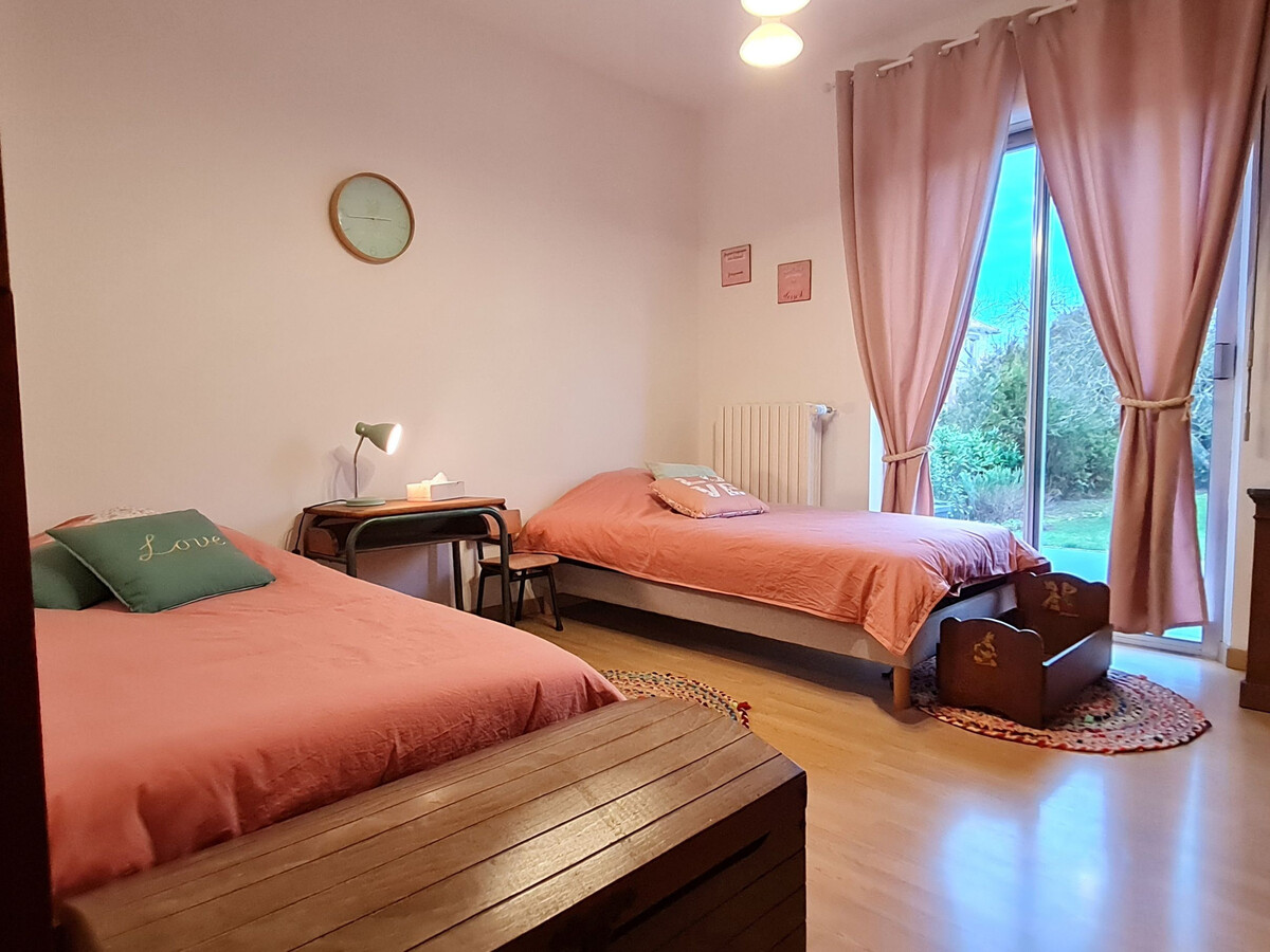 Gîte 150 m² éco-village, 3 ch., poêle & clim - Photo 24