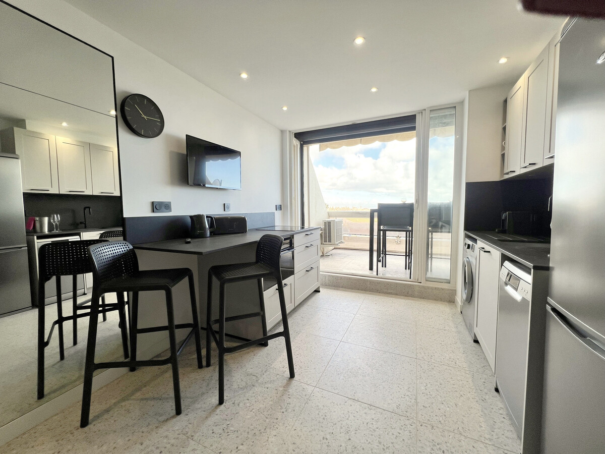 Studio climatisé 2 pers. avec terrasse mer au Cap d'Agde - Photo 5