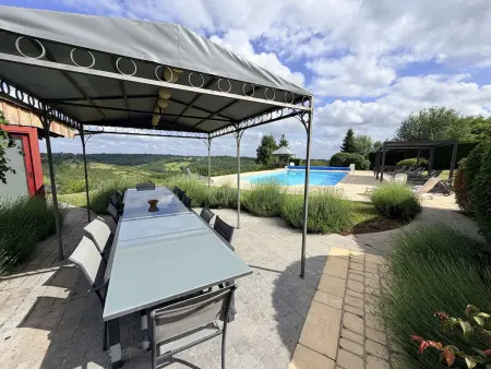 Maison périgourdine avec piscine privée, 18 personnes, Rouffignac : photo 5