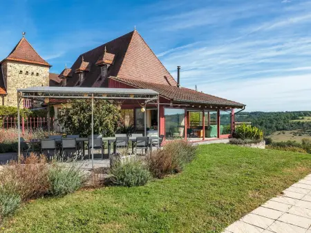 Maison périgourdine avec piscine privée, 18 personnes, Rouffignac : photo 6
