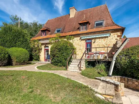 Maison périgourdine avec piscine privée, 18 personnes, Rouffignac : photo 27
