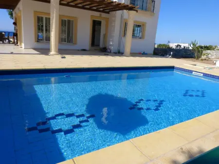 Villa 4 chambres vue mer à Kyrenia, piscine privée : photo 39