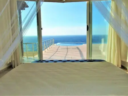 Villa Meerblick : Infinity-pool et vue mer à Esentepe : photo 42