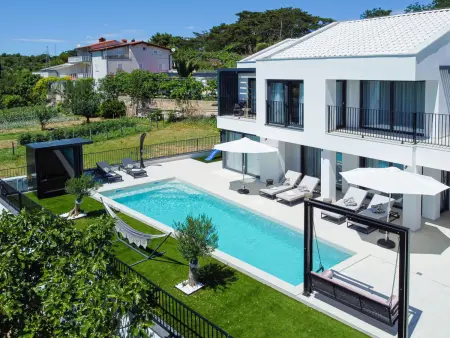 Villa Loparia, 4 chambres avec piscine chauffée à Lopar : photo 11
