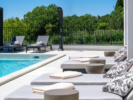 Villa Loparia, 4 chambres avec piscine chauffée à Lopar : photo 14