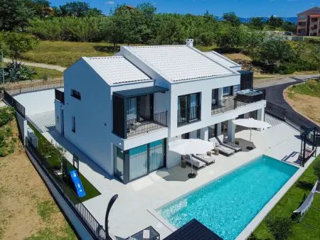 Villa Loparia, 4 chambres avec piscine chauffée à Lopar : photo 20