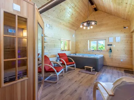 Mali Medo – Maison luxe bois avec wellness, Gospić : photo 24