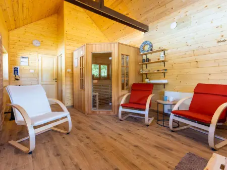 Mali Medo – Maison luxe bois avec wellness, Gospić : photo 25