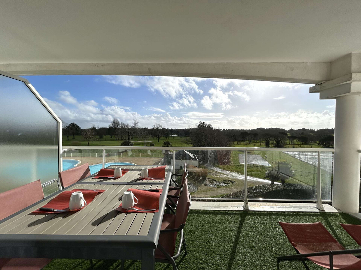 Appartement 3 pièces balcon avec accès piscine à Coëx - Photo 1