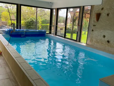 Gîte 8 pers. Piscine intérieure chauffée en Berry : photo 32