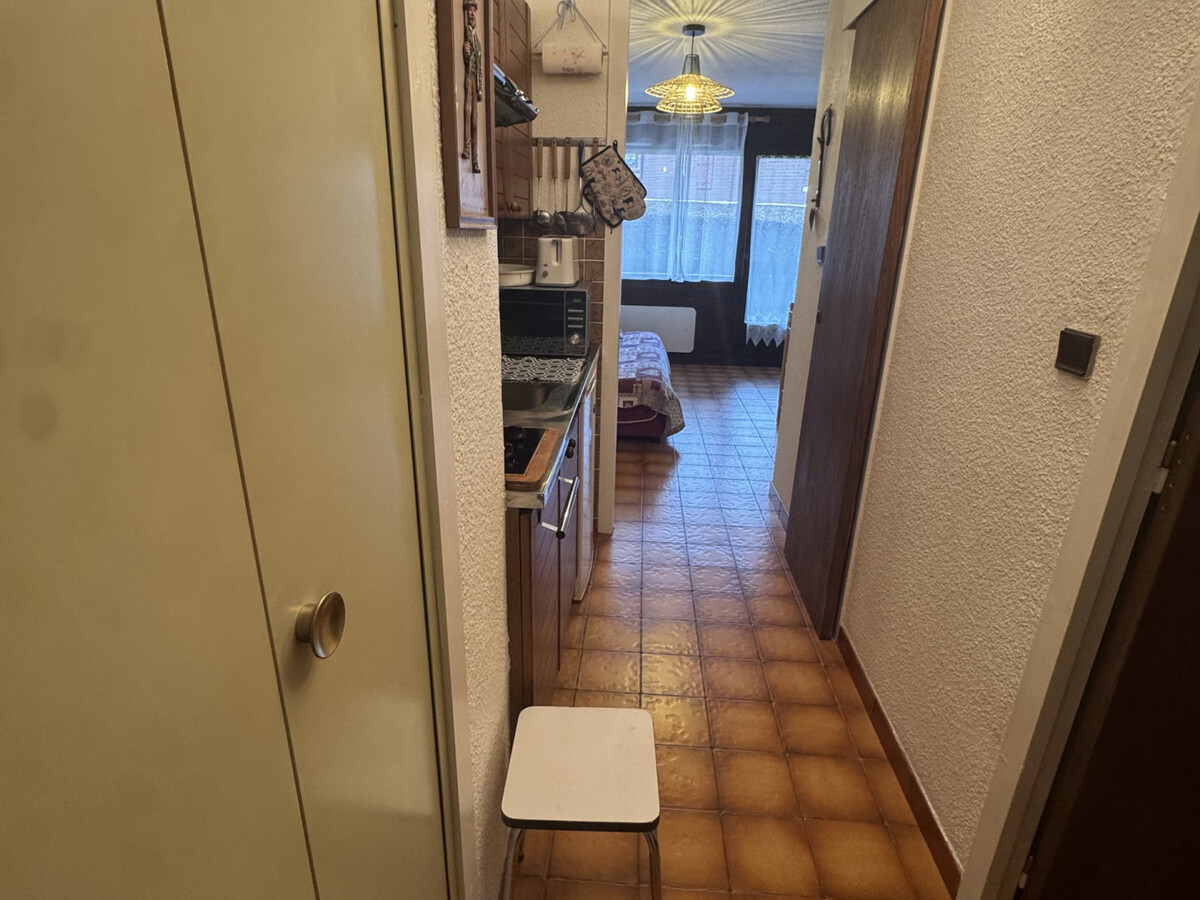 Studio cabine 4 pers aux Carroz, animaux admis - Photo 6