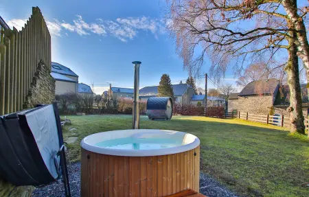 Maison en pierre 12 pers., jacuzzi et sauna à Fraiture : photo 2