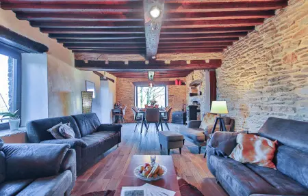 Maison en pierre 12 pers., jacuzzi et sauna à Fraiture : photo 4