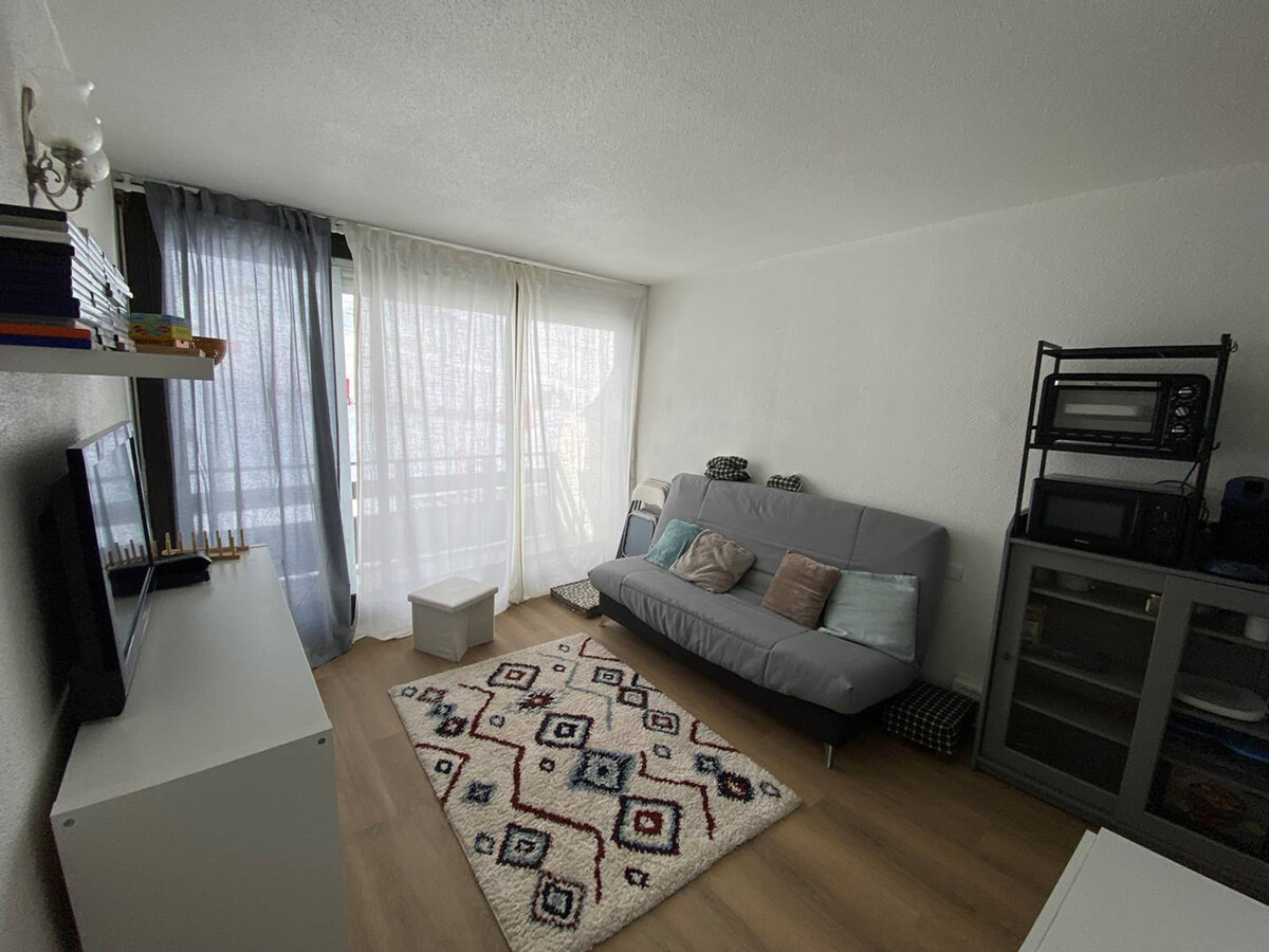 Studio 4 pers. Arette, balcon pistes, parking gratuit - Photo 2