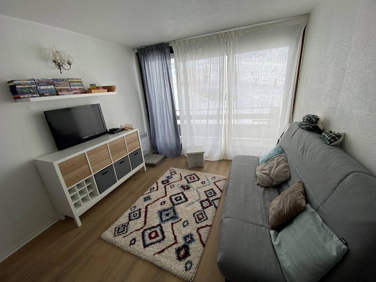 Studio 4 pers. Arette, balcon pistes, parking gratuit - Photo 3