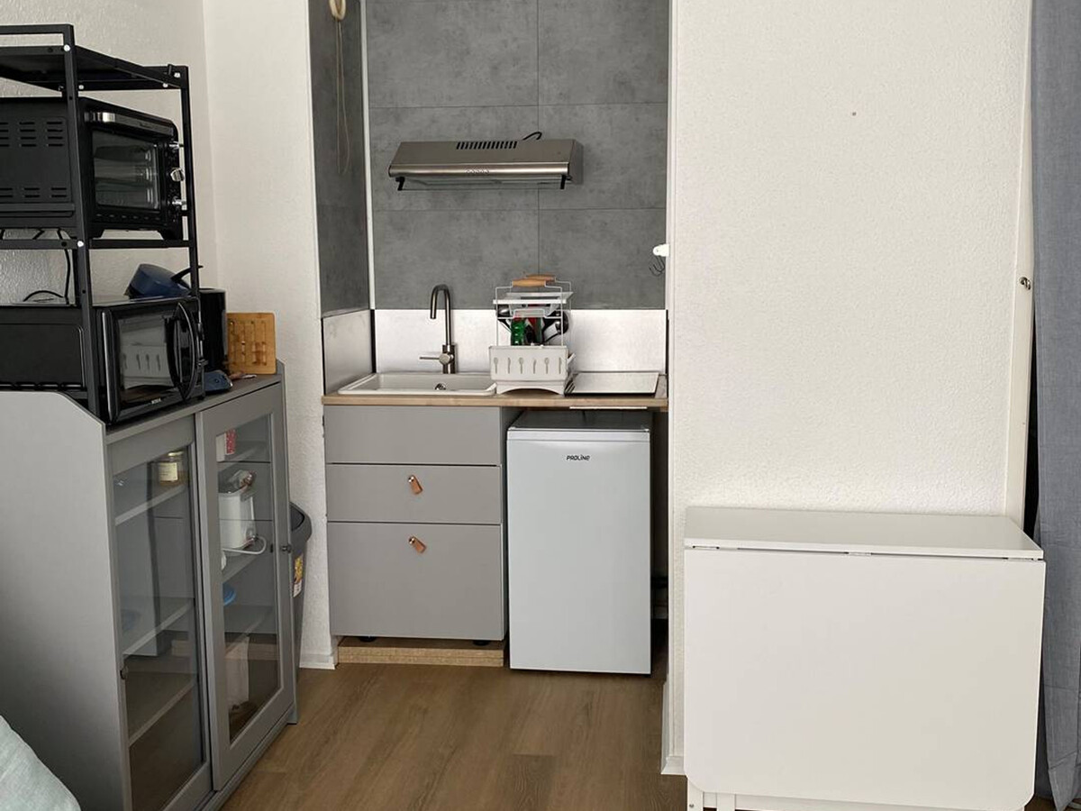 Studio 4 pers. Arette, balcon pistes, parking gratuit - Photo 4