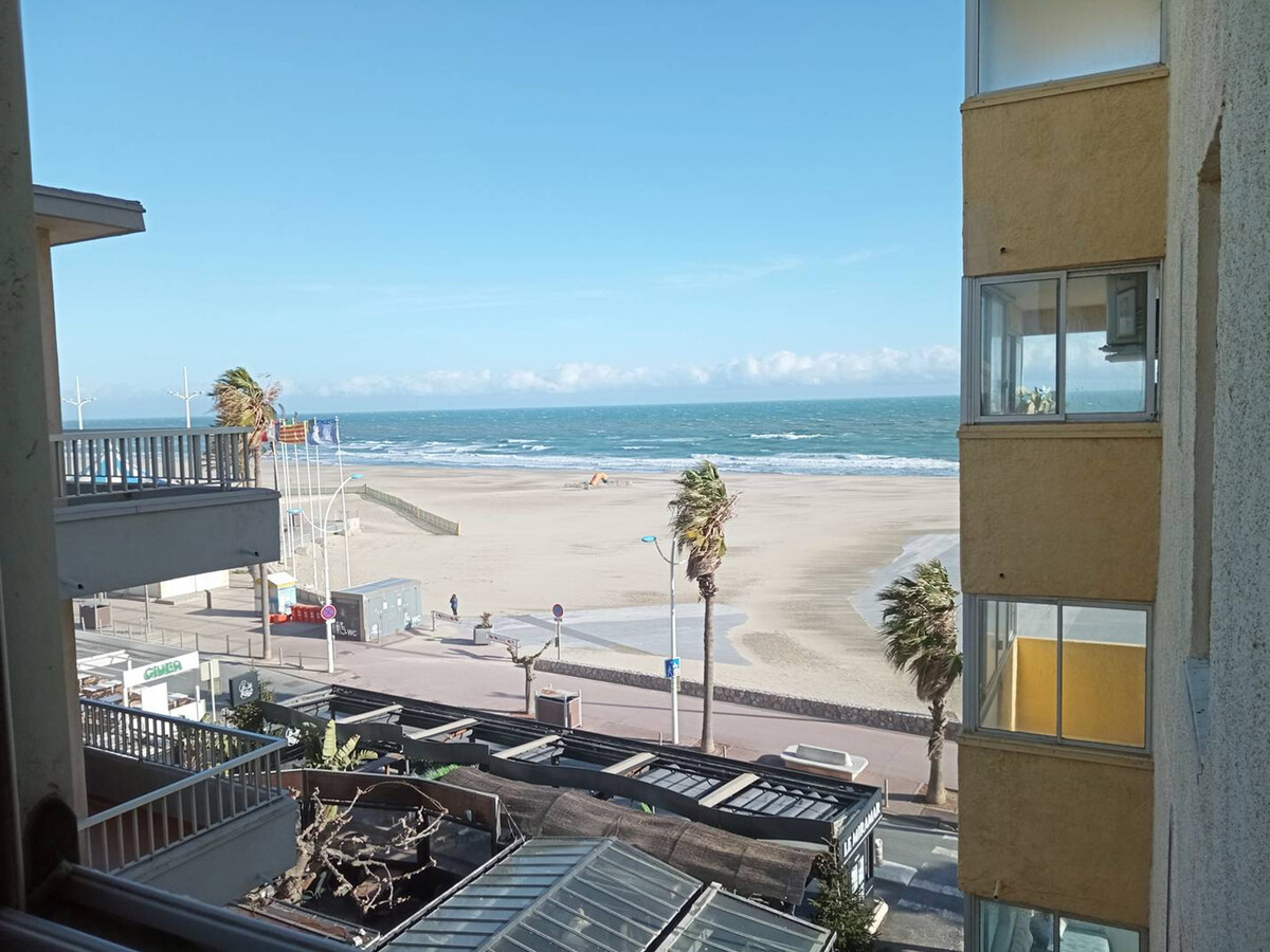 T2 climatisé vue mer, 4 couchages, centre Canet - Photo 1