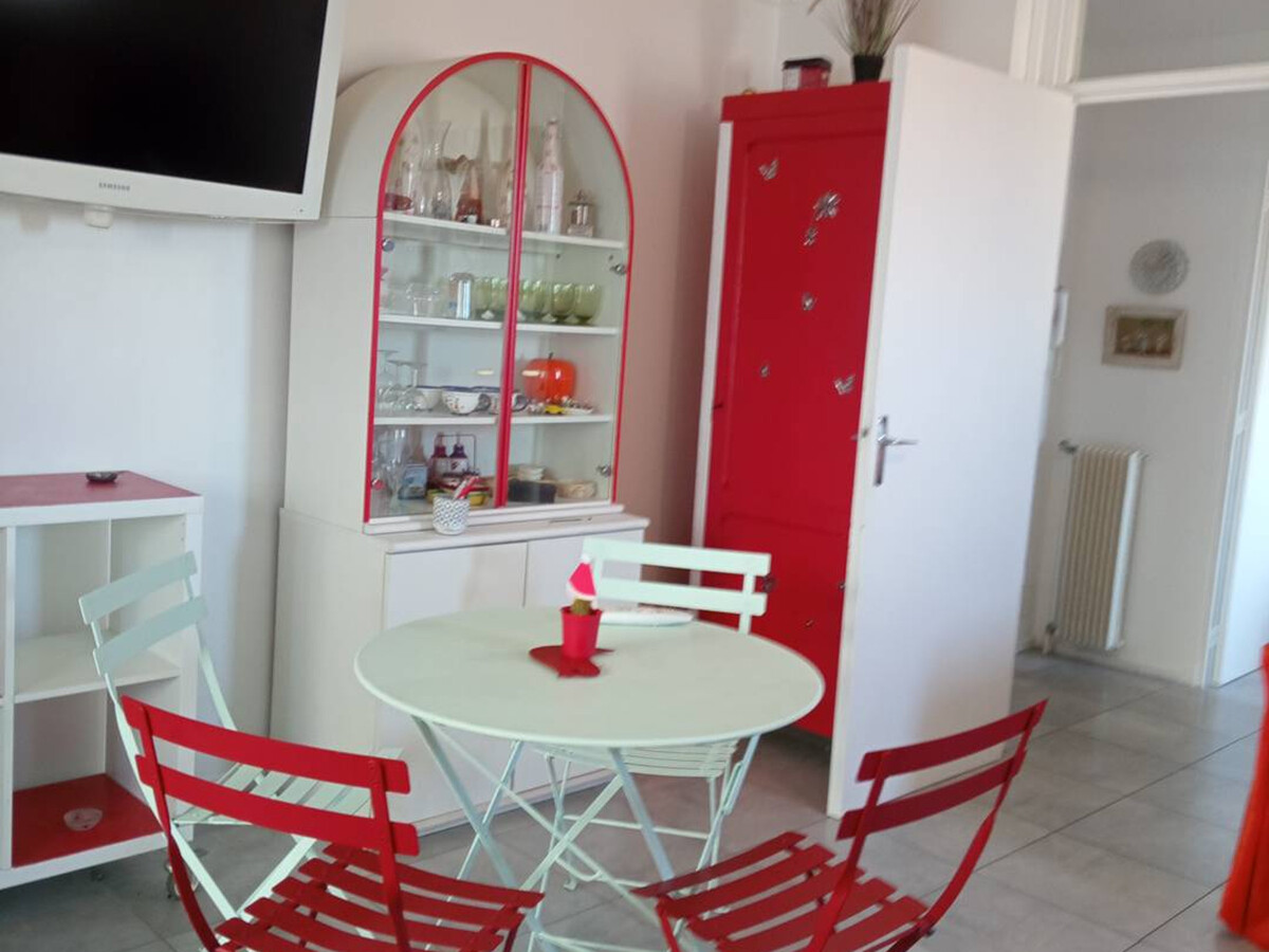 T2 climatisé vue mer, 4 couchages, centre Canet - Photo 3