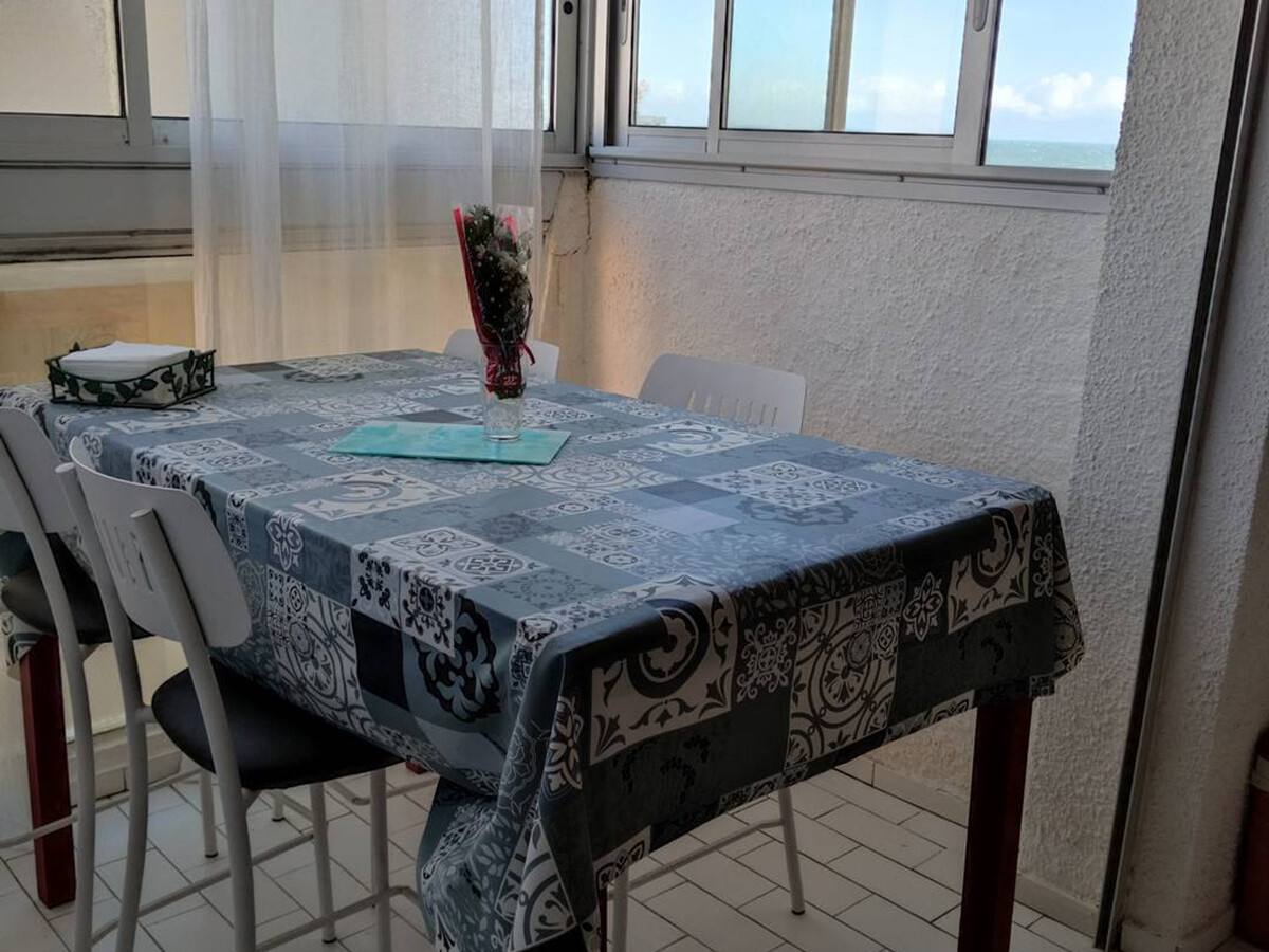 T2 climatisé vue mer, 4 couchages, centre Canet - Photo 7