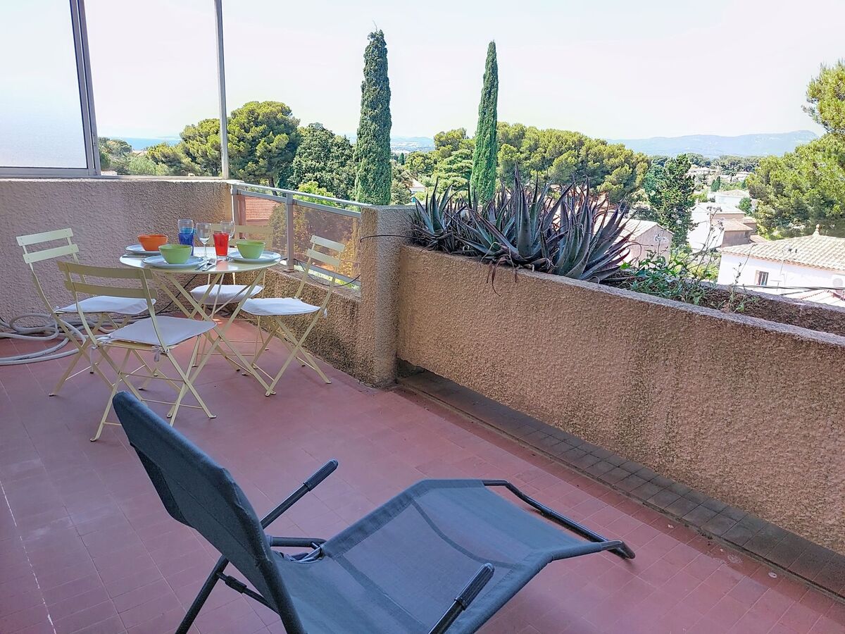 Studio Les Jardins du Soleil, vue mer à Six Fours - Photo 8