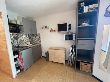 Location appartement à Pra Loup, Studio cosy avec balcon à Pra-Loup