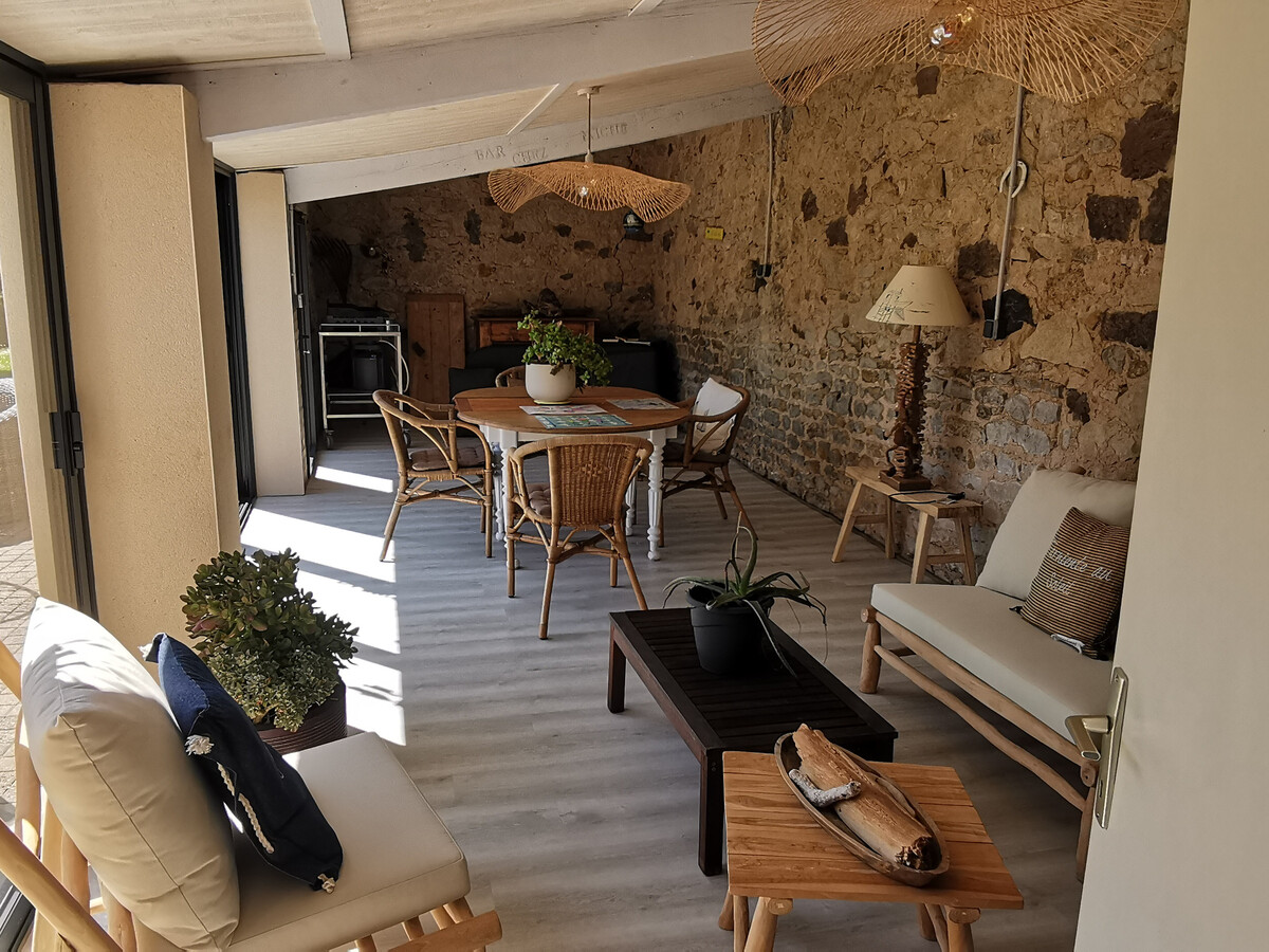 Maison en pierres 6 pers, jardin et terrasse SO - Photo 7
