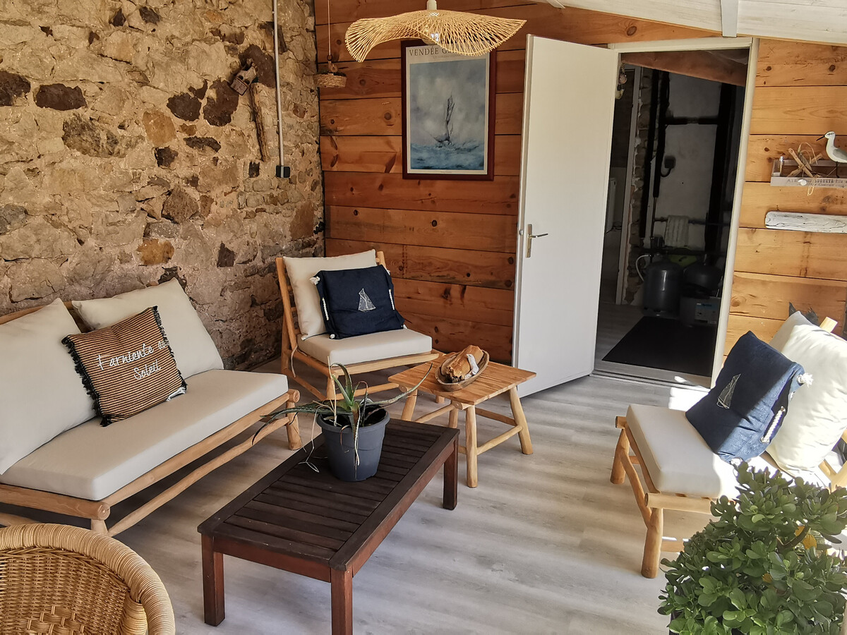 Maison en pierres 6 pers, jardin et terrasse SO - Photo 9