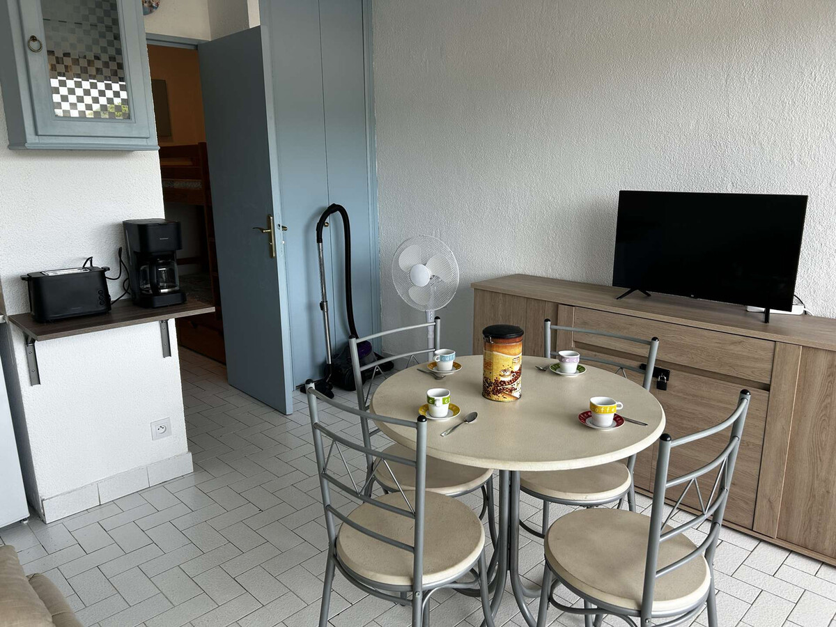 Studio cabine 4 pers Port Camargue, terrasse et parking - Photo 8