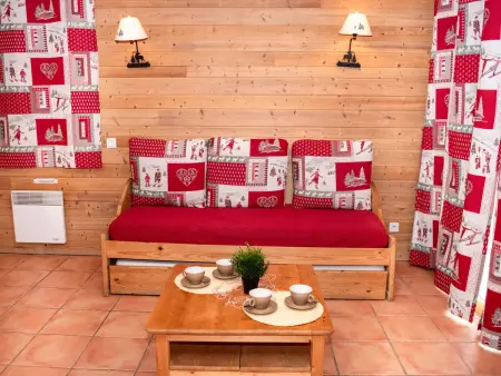 Studio 4 pers avec balcon et parking à Pra-Loup : photo 2