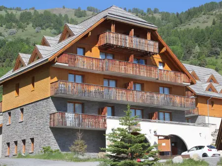 Studio 4 pers avec balcon et parking à Pra-Loup : photo 14