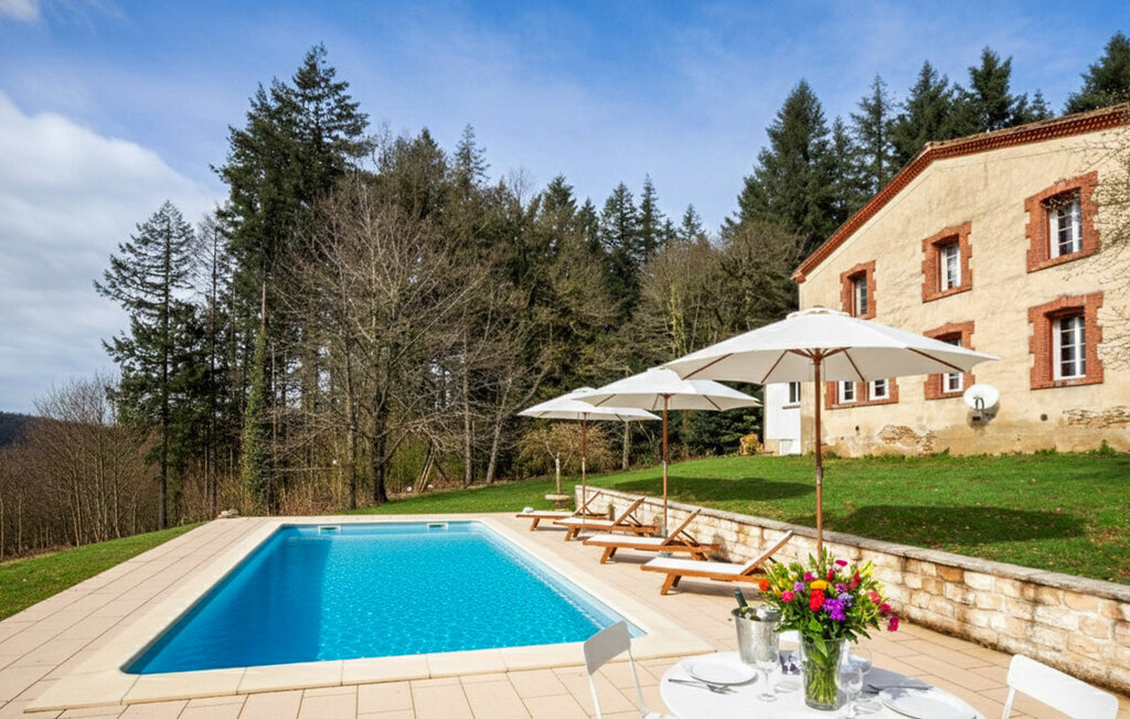 Maison 10 pers., piscine chauffée à Saint-Amans-Valtoret - Photo 10